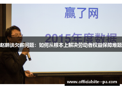 赵鹏谈欠薪问题:如何从根本上解决劳动者权益保障难题 赵鹏谈欠薪问题:如何从根本上解决劳动者权益保障难题